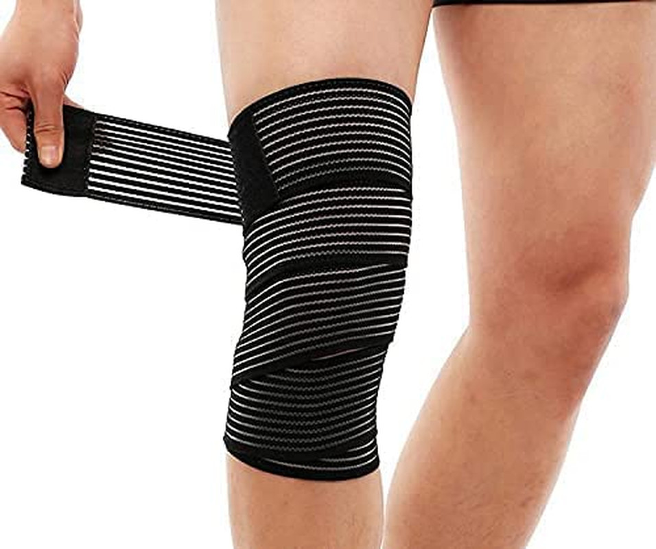 Thigh Support Compression Bandage Sleeve for Women and Men, Lower Leg Compressio
