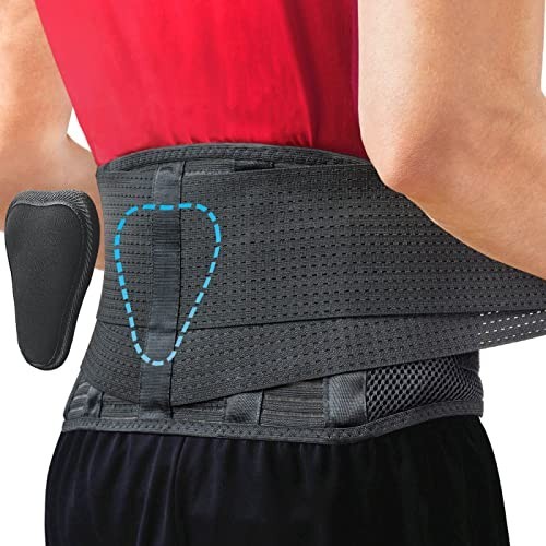 Sparthos Back Brace for Lower Back Pain, Lumbar Support, Breathable, Small