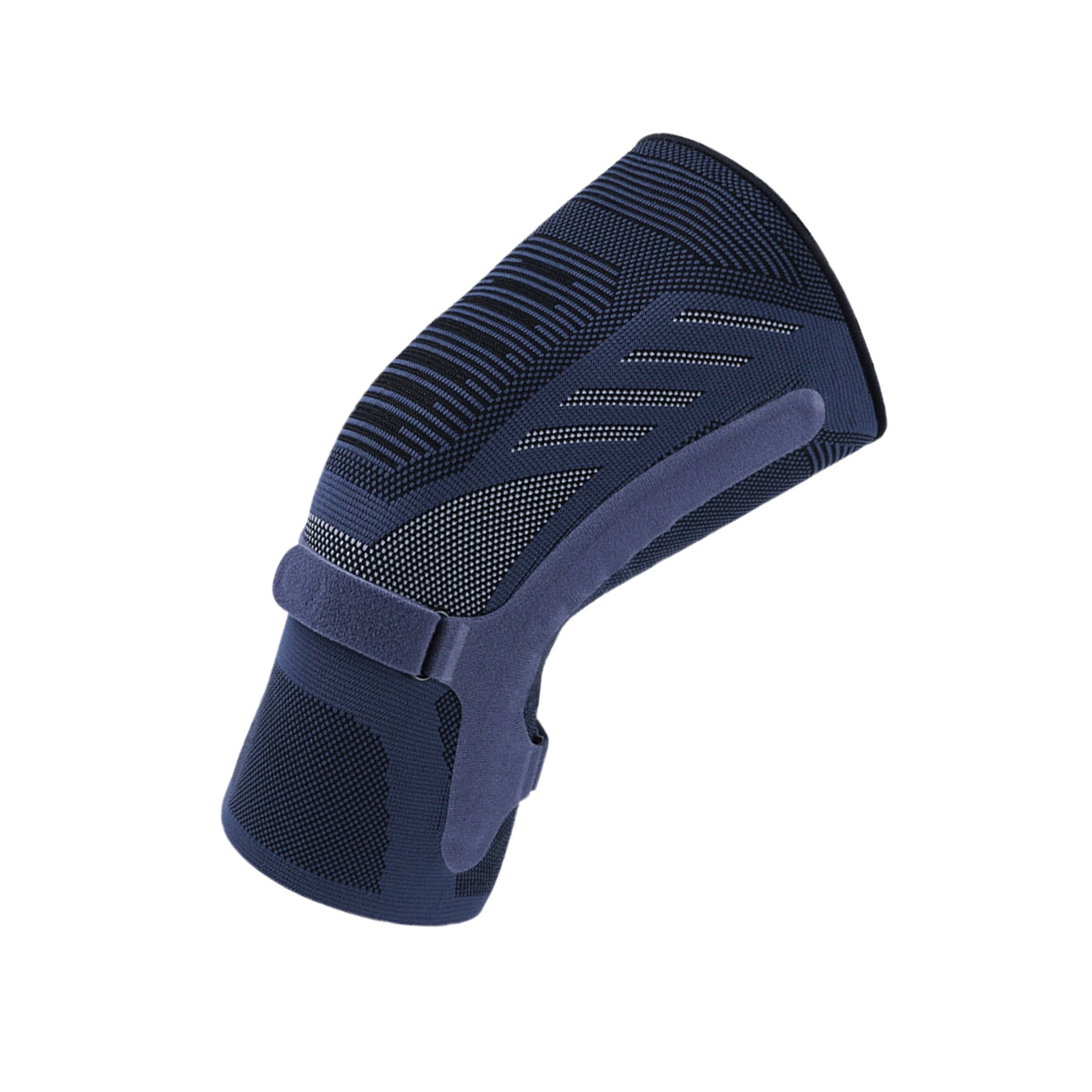 Breathable Compression Knee Brace With Dual-Side Spring Stabilizers For Run QXGH