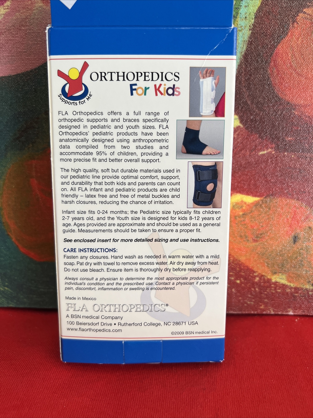 FLA Orthopedics For Kids Infant Size Universal Arm Sling New In Box