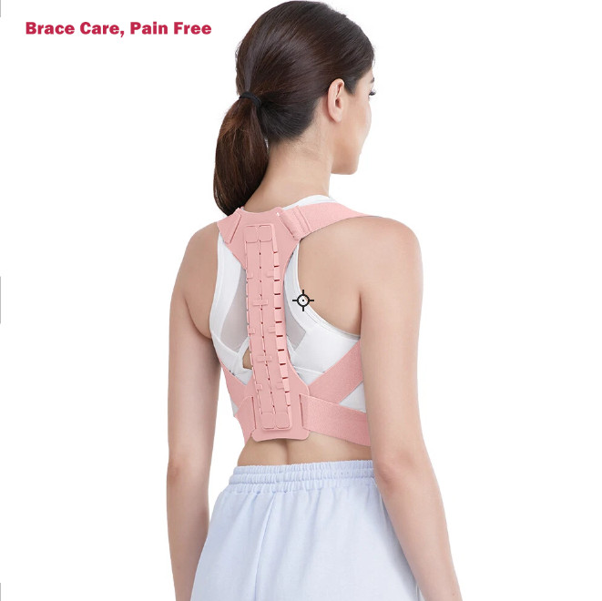 Brace Care Pain Free Orthopedic supports Corrector Back Support Shoulder Belt