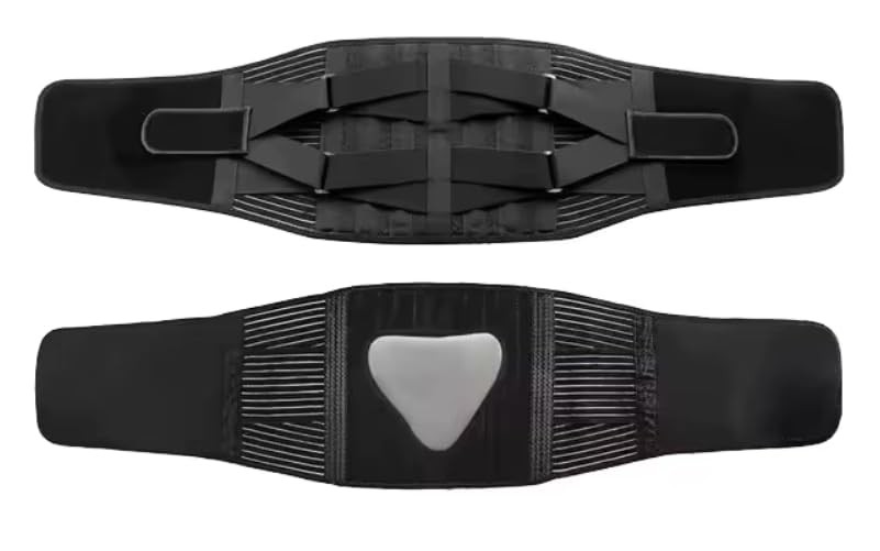 Faja lumbar para hombres y mujeres, cinturón de soporte lumbar para ciática
