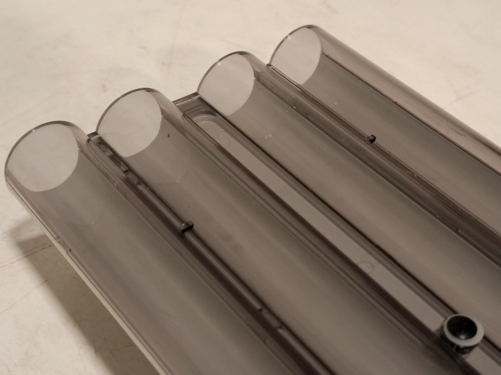 Lot of 2: Welch Allyn Specula Dispenser Tube Modules, Clear, Wall-Mountable