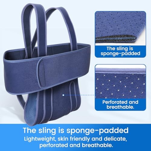 Arm Sling for Sleep, Shoulder Immobilizer for Large (Pack of 1) Adult Size
