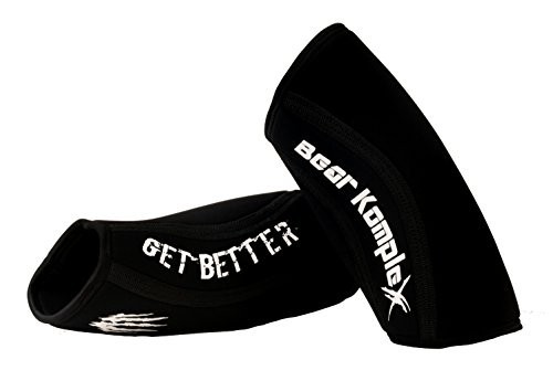 Knee Sleeves 7mm Neoprene Compression for Squats Weightlifting Powerlifting Pair