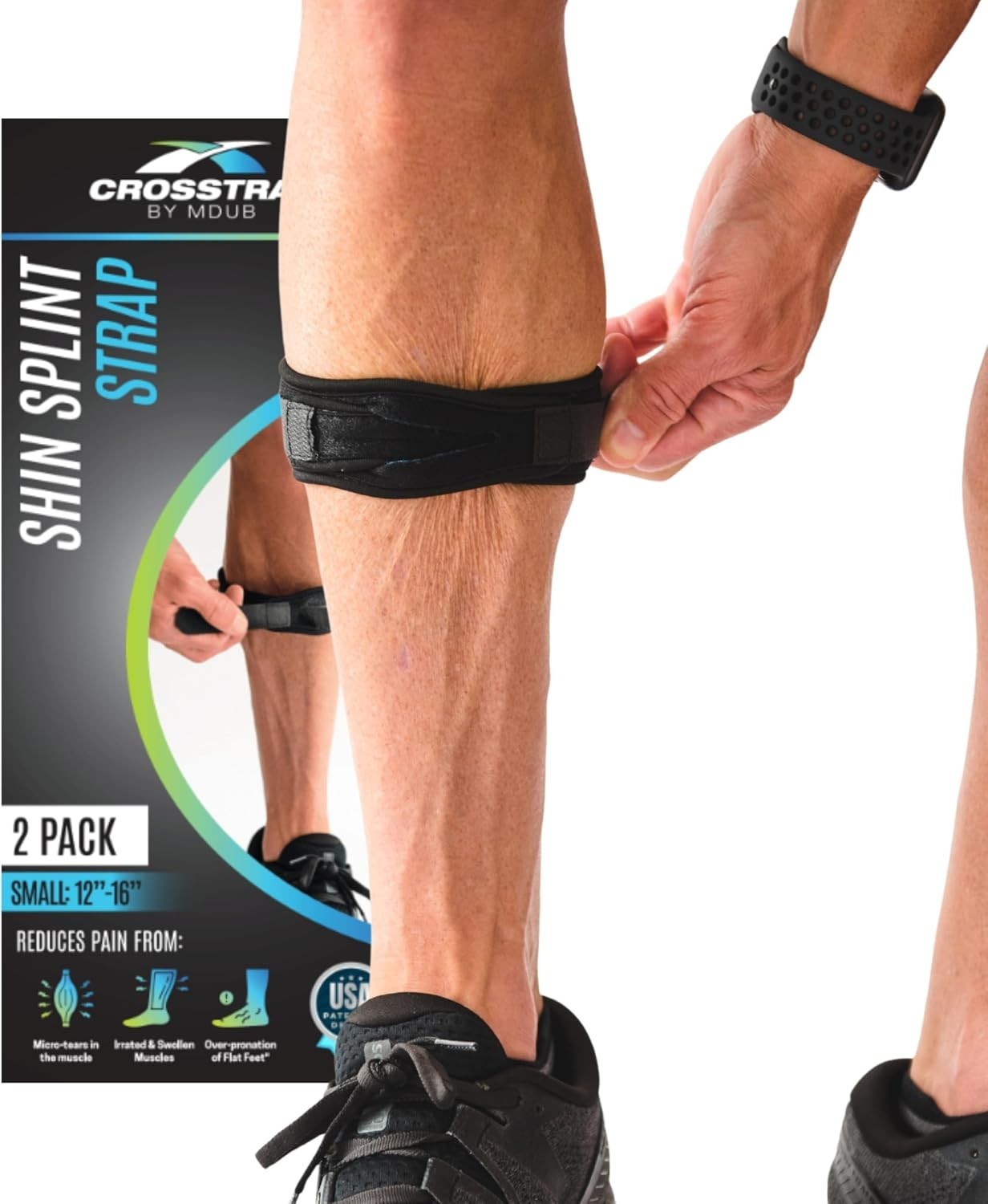 Calf & Shin Supports, Shin Splint Brace | Adjustable Neoprene Shin Splint & L…