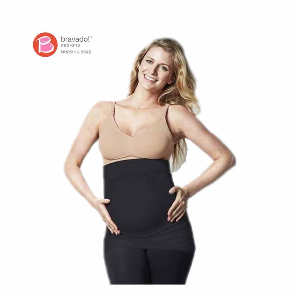 Bravdo! Designs Multi-Zone Pregnancy Support Band – Belly & Back (9600XJ2) Black