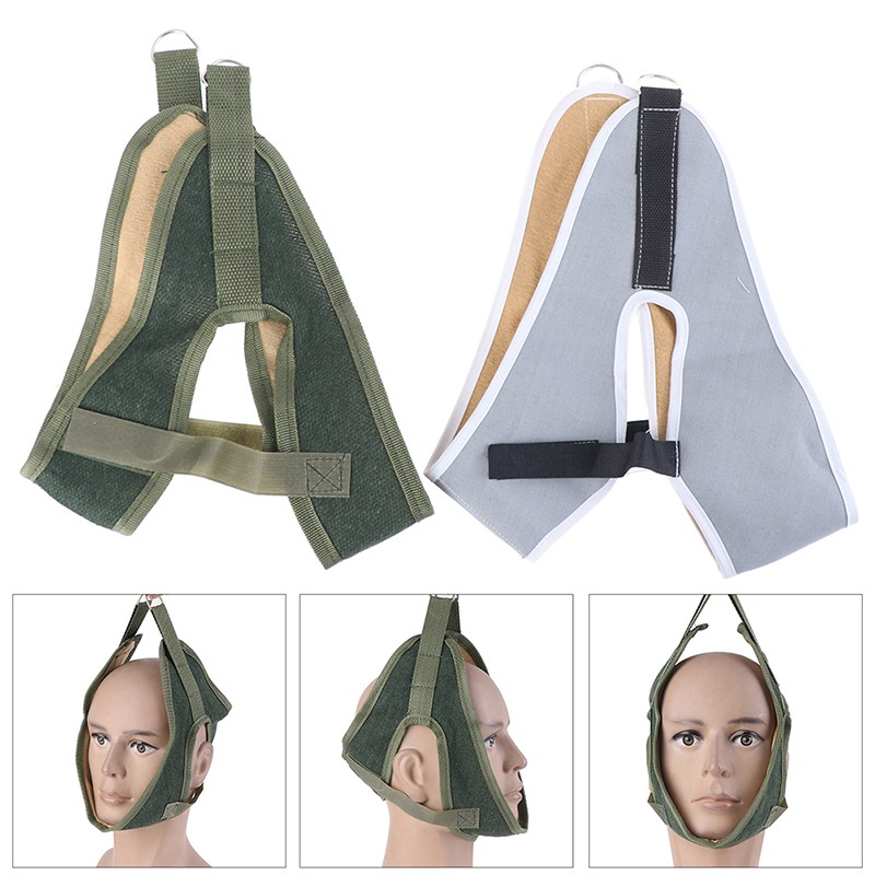1Pcs Cervical Traction Belt Neck Stretcher Band Vertebrae Stretch Fixing StCGGA
