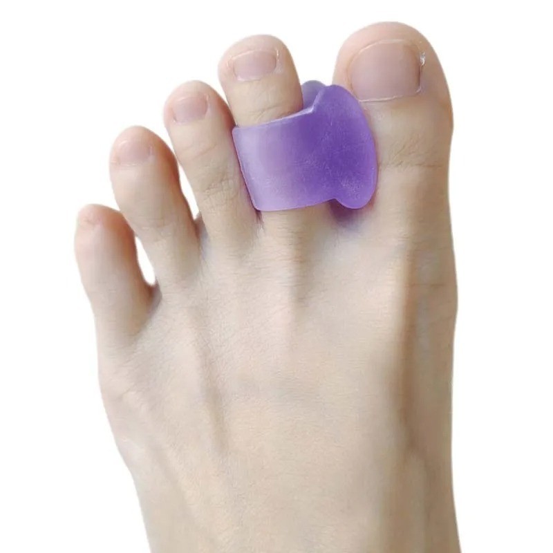 1Pair Gel Silicone Bunion Corrector Toe Separator Hallux Valgus Straightener