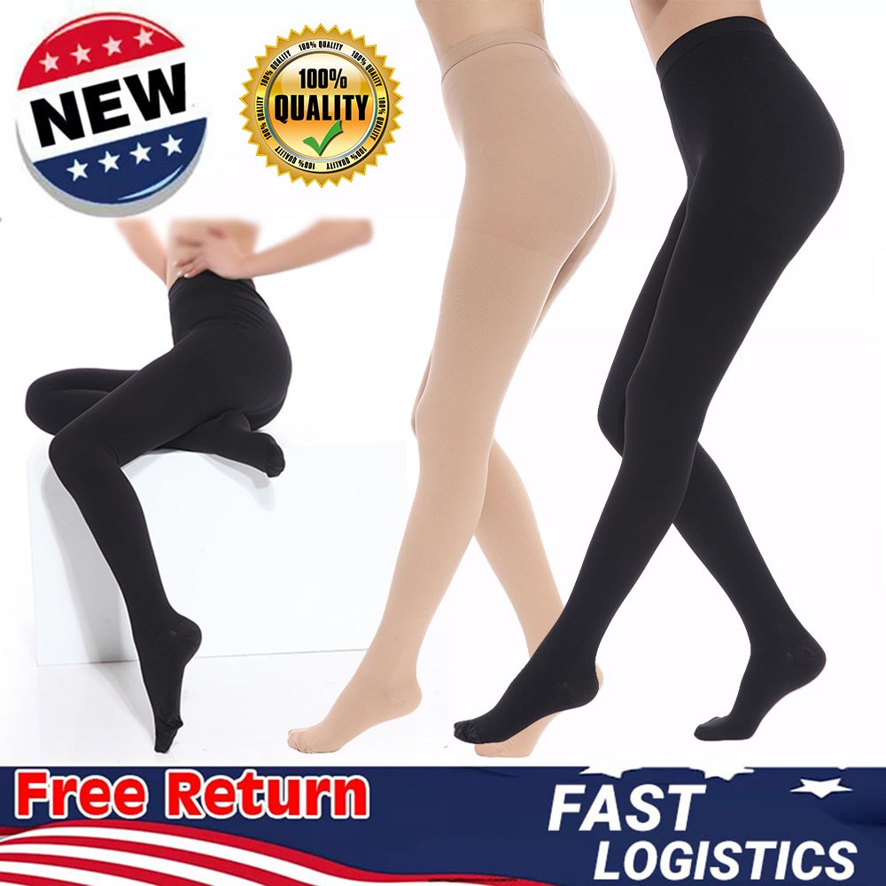 Women Men 20-30 mmHg Compression Pantyhose Medical Stockings Varicose Veins Hose