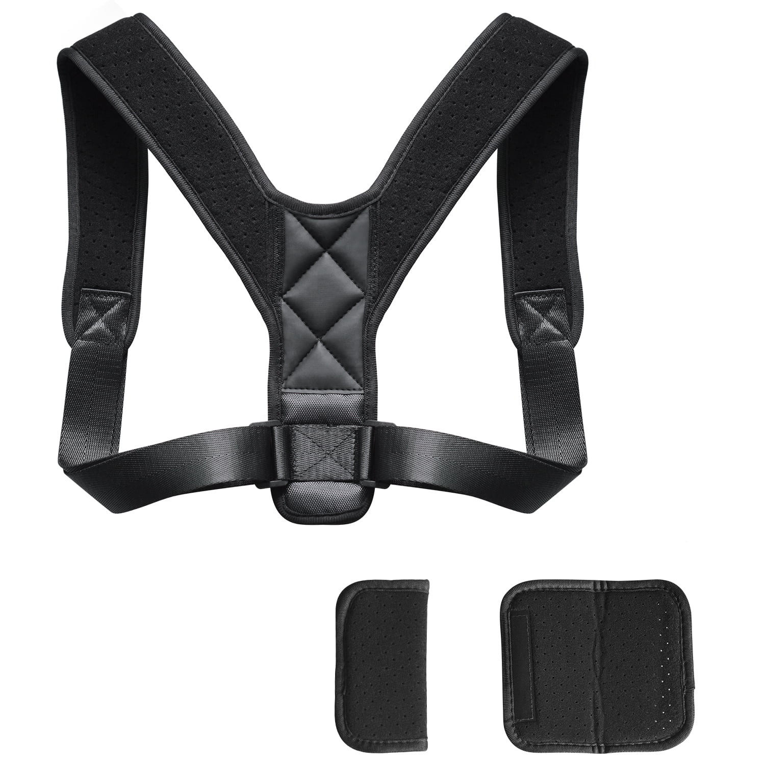 Posture Corrector Belt with Underarm Pads, Adjustable Clavicle Shoulder Back Bra