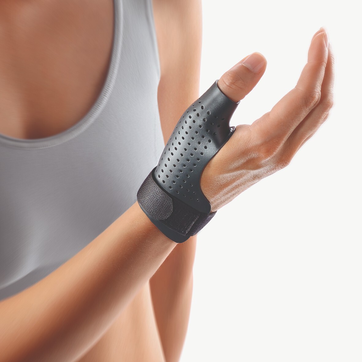 Bort 105400 SELLADUR® RIGID Thumb Brace for CMC, Sprain, Arthritis, Waterproof