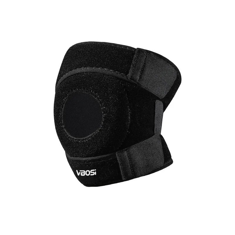 Hinged Knee Brace Compression Sleeve Joint Support Open Patella Stabilizer Wrap