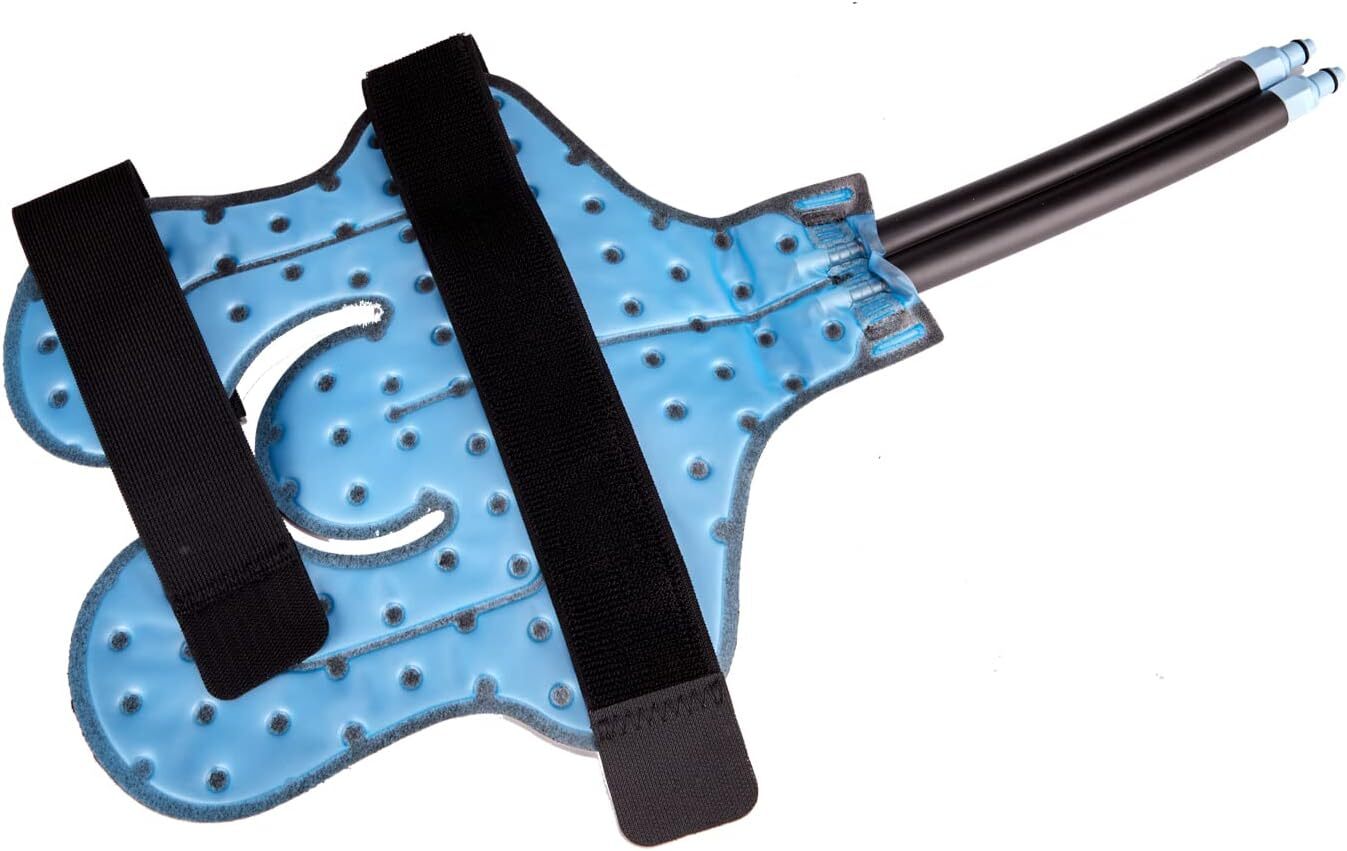 Blue Universal Pad For Cryotherapy Machines Knee Shoulder Elbow Pain Relief