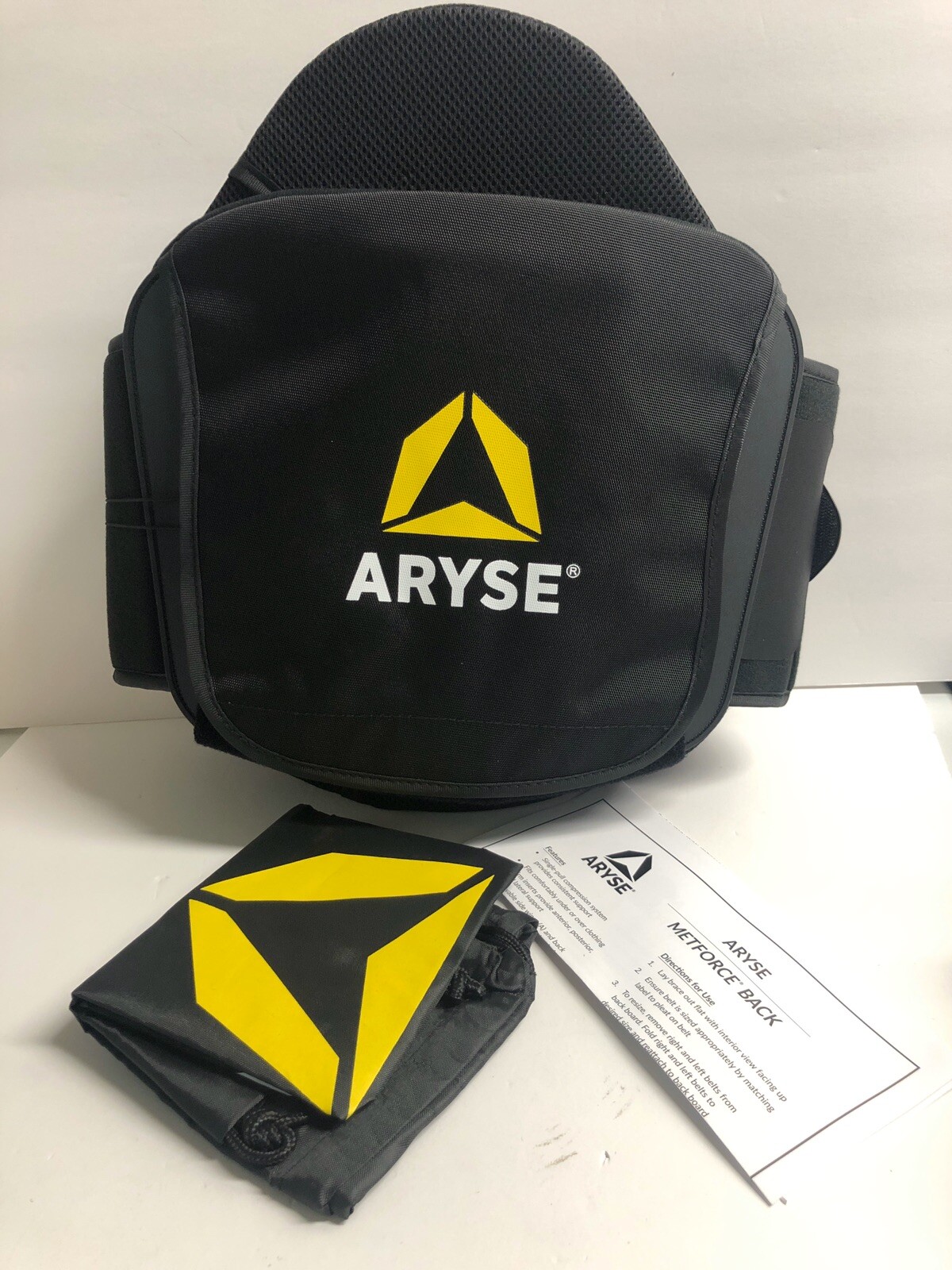 ARYSE AY-37/50-103 Metforce Back Brace Compressive Prime Series LARGE