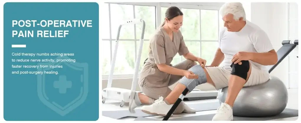 Ice Cold Therapy Machine – Portable – Knee Shoulder Ankle Recovery