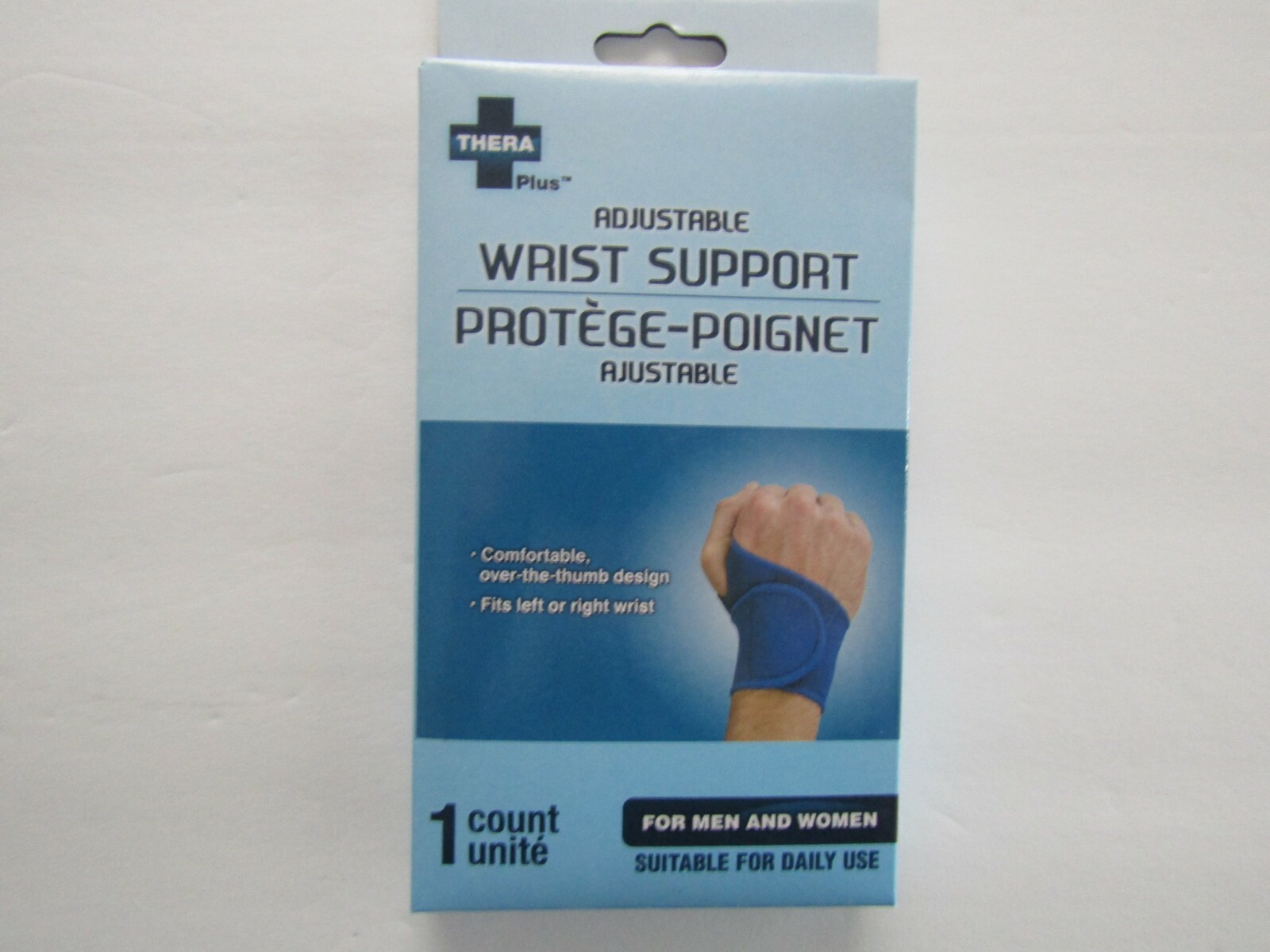 THERA PLUS WRIST SUPPORT ADJUSTABLE PROTECTOR FREE SHIPPING