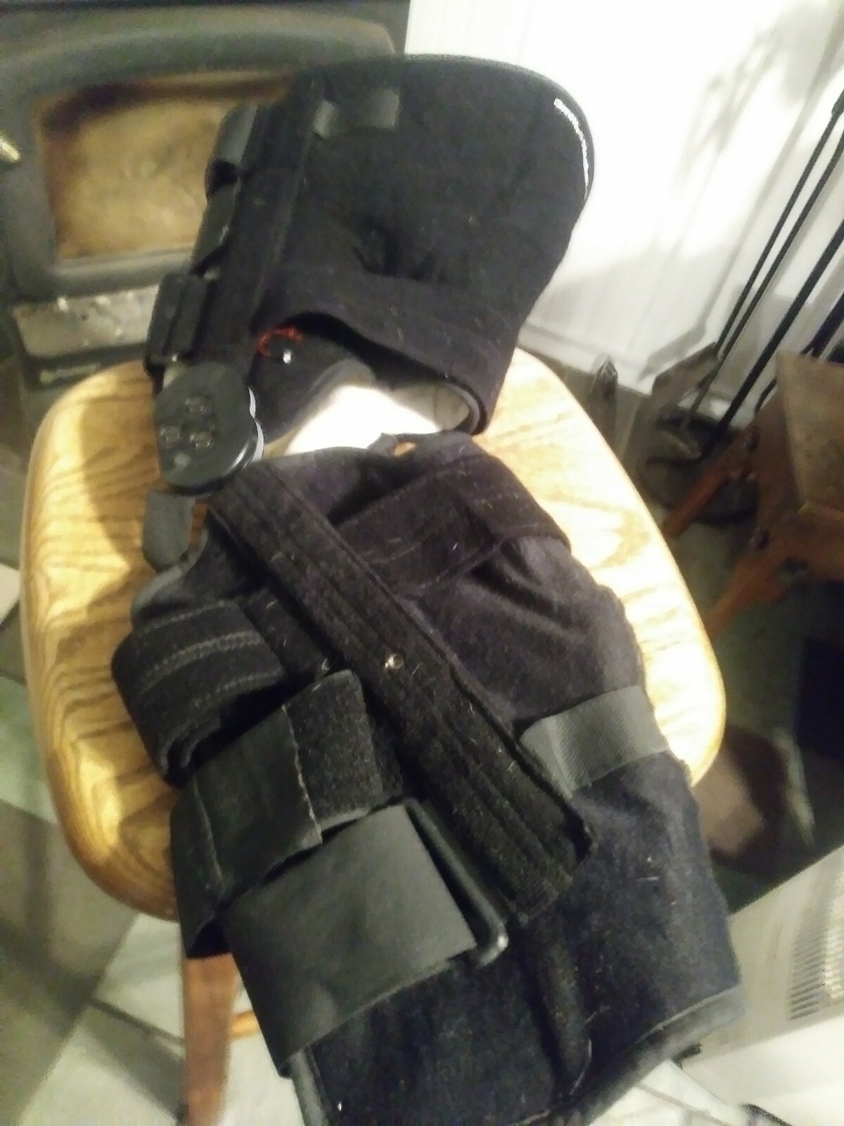 Smith + Nephew MEDIUM Post-Op Hinged Adjustable Knee Brace Right Left Leg ACL