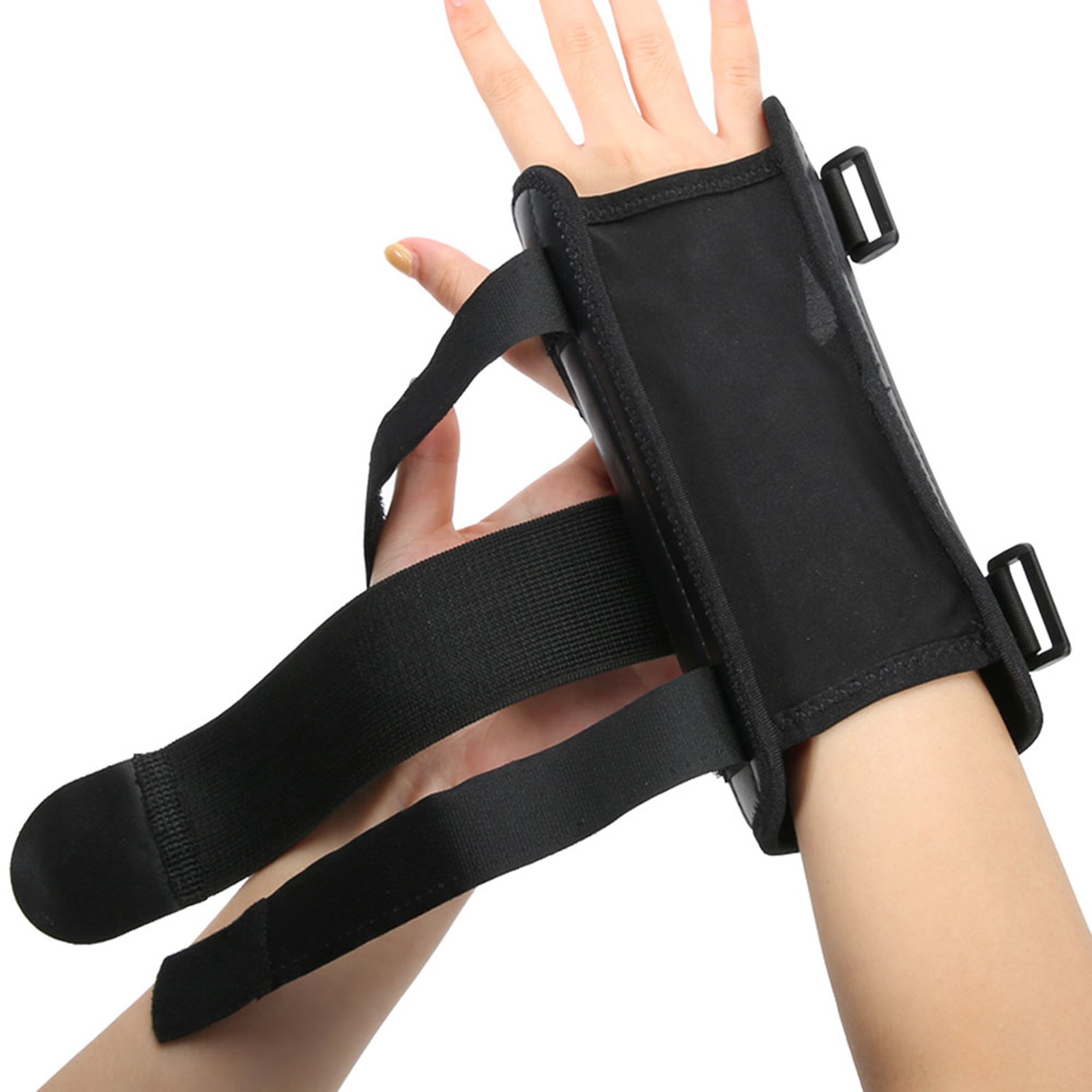 1pc Breathable Wrist Protector Pain Relief Guard For Men Black