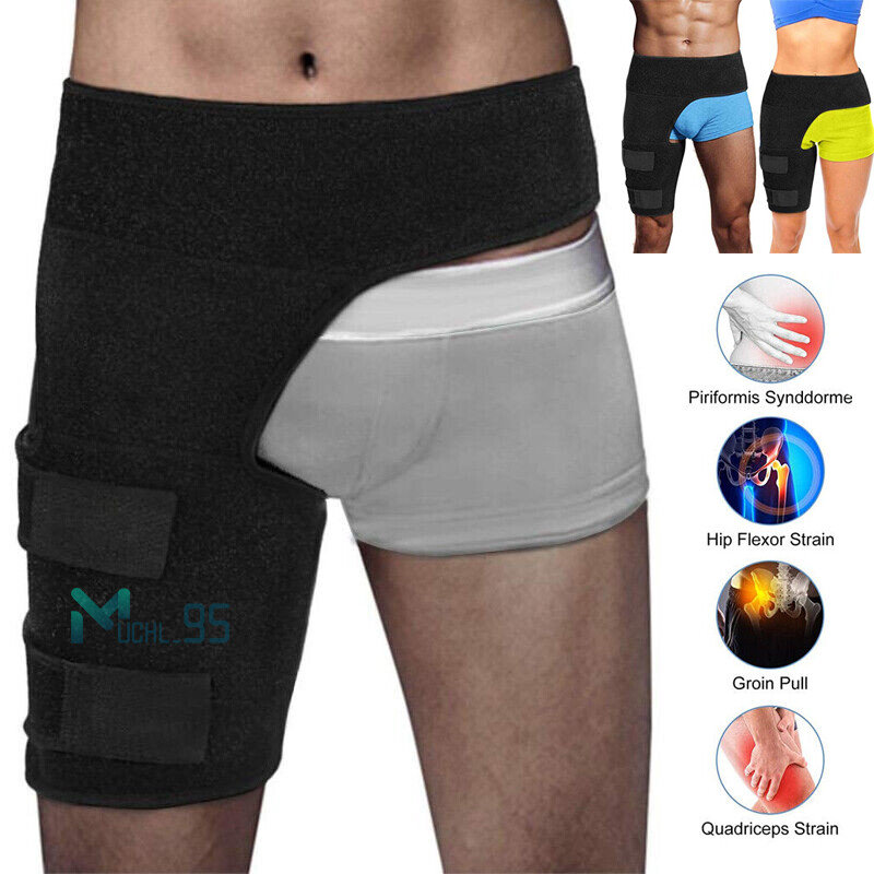 Hip Brace – Compression Groin Support Wrap for Sciatica Pain Relief Thigh Sleeve