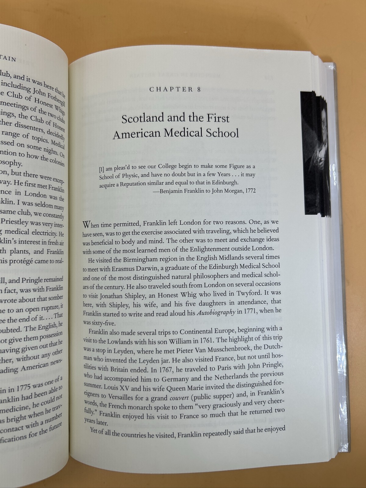 Doctor Franklin’s Medicine. Stanley Finger Hardcover Benjamin Biography. 2006.