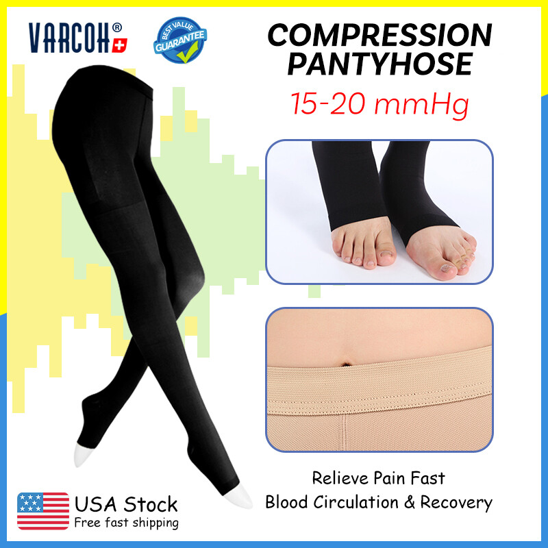 Women’s 15-20 mmHg Compression Tights Medical Edema Varicose Surgical Stockings