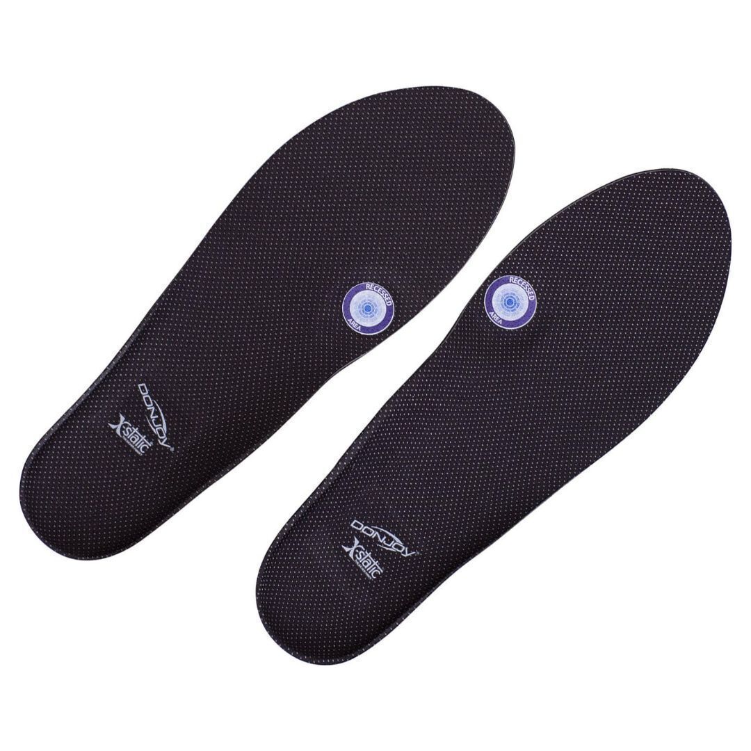 DonJoy Arch Rival Black Size B Orthotic Inserts Pair for Subtle Cavus Foot