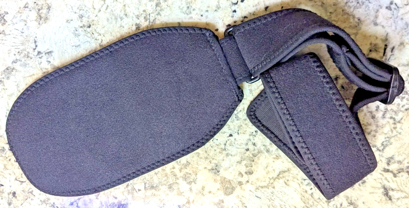 Sharper Image Magnetic Therapy Back Support 1000+ Gauss Neoprene Plush New
