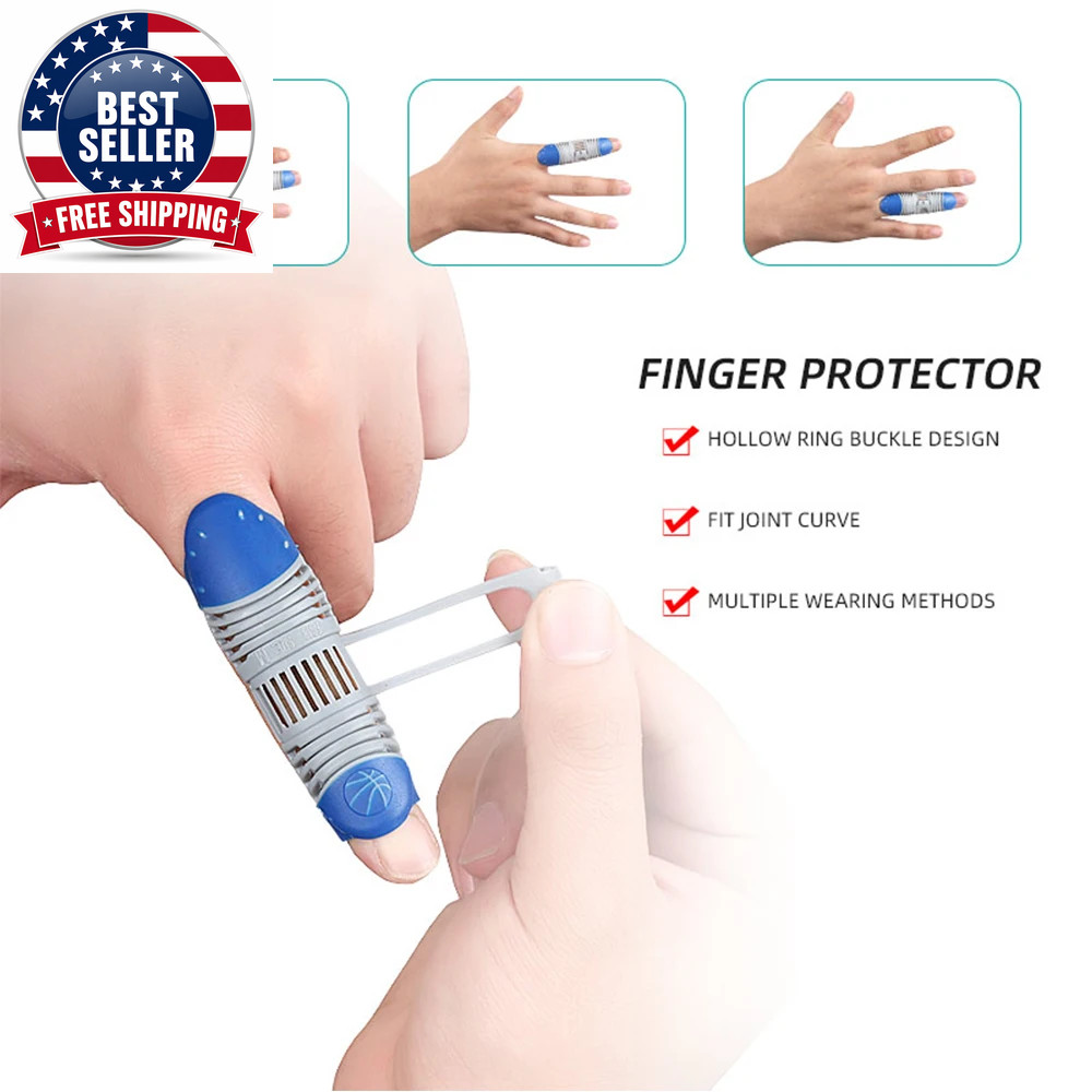 1PC Adjustable Finger Guard Splints Basketball Finger Protector Sport Injuries ,