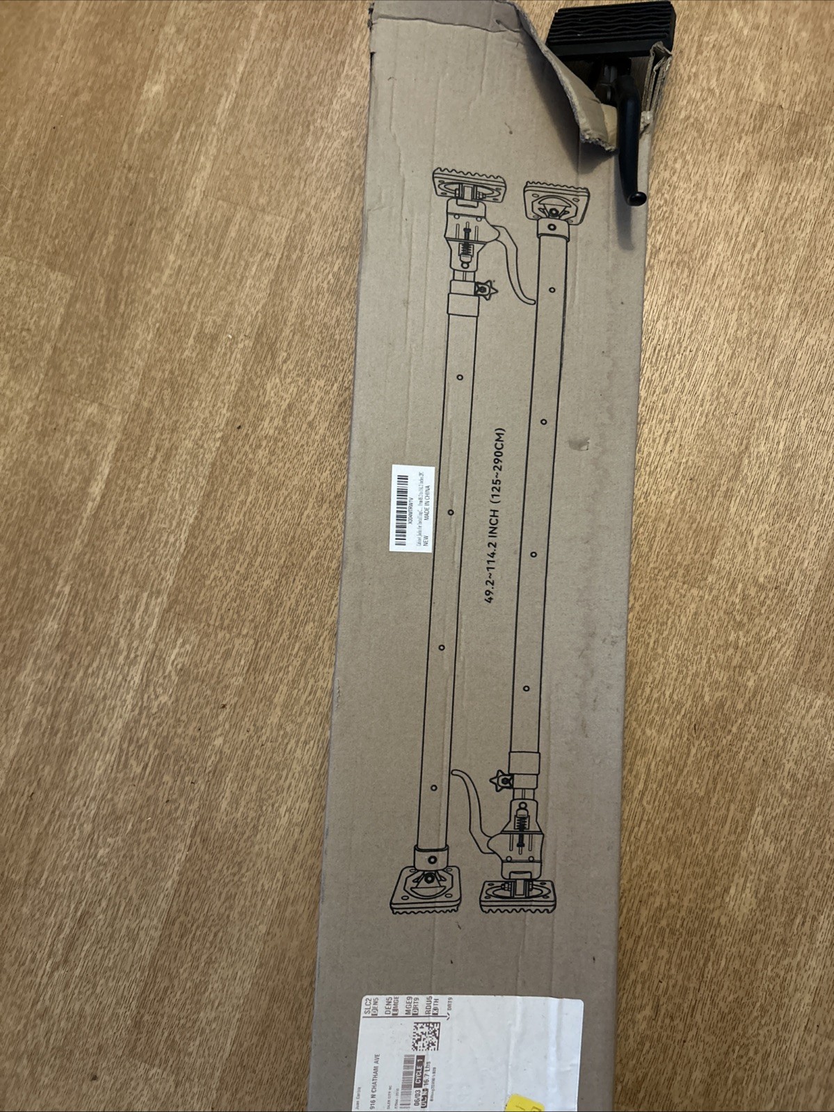 High Density Adjustable Support Pole – Perfect for Cabinets & Shelves