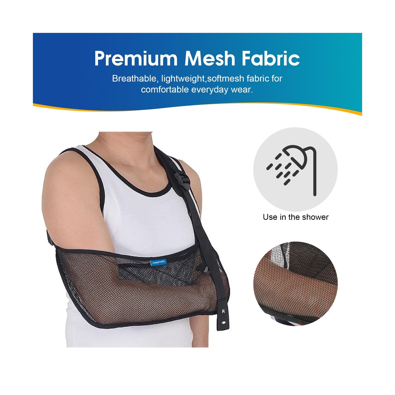 Mesh Arm Shoulder Sling Medical Shoulder Immobilizer for Shoulder Injury Torn…