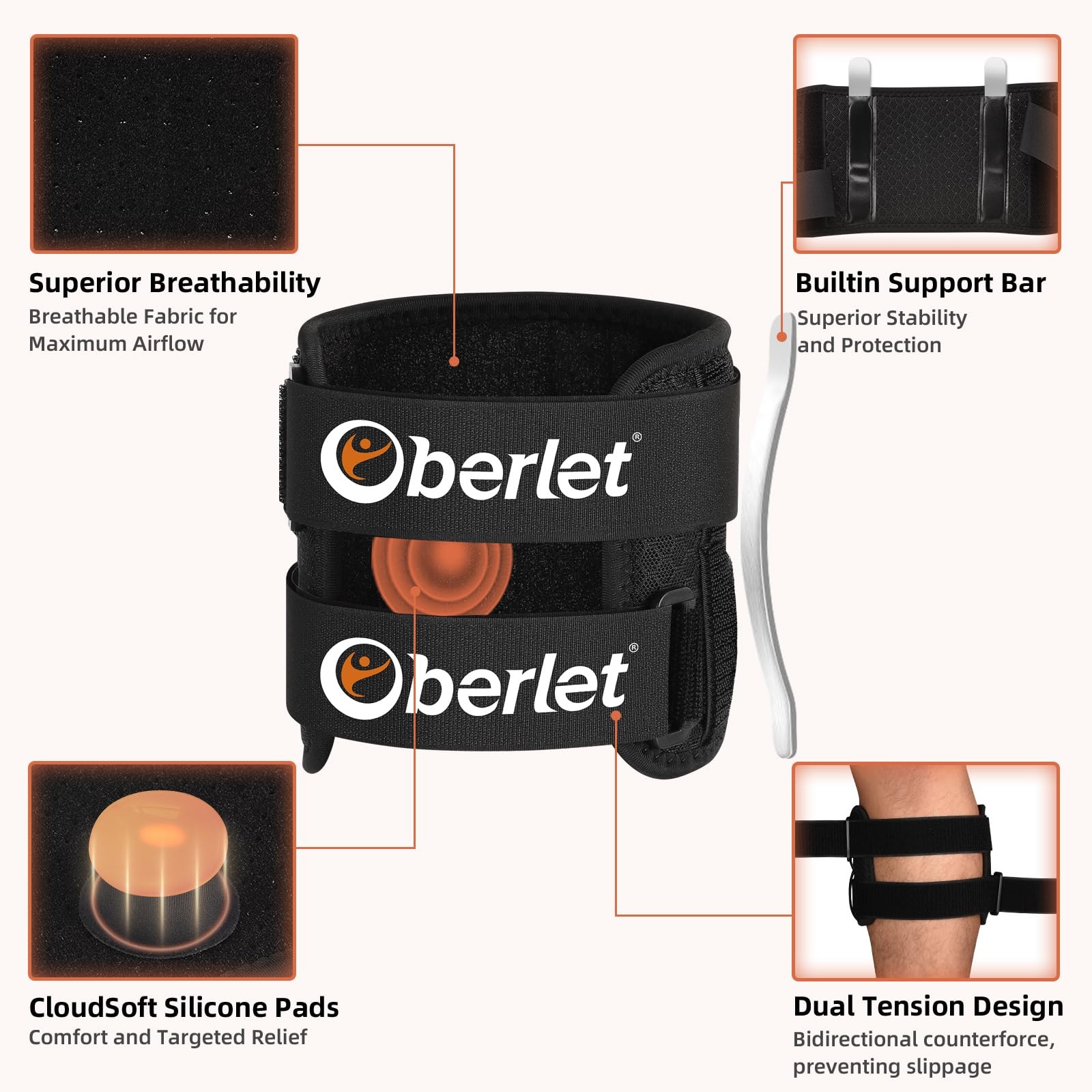 Sciatica Pain Relief Device, Adjustable Sciatic Nerve Ease Brace