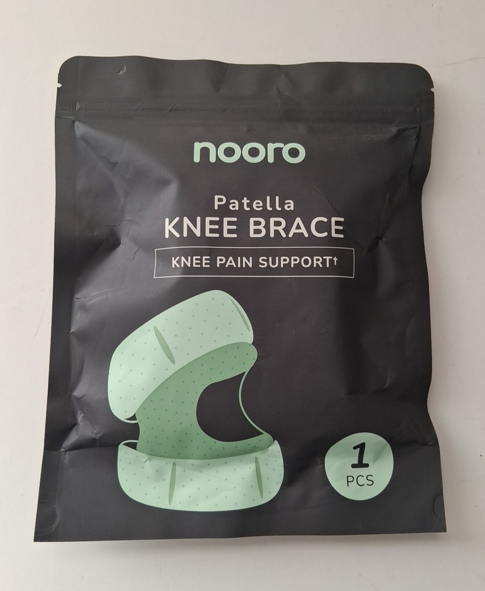 Nooro Patella Knee Brace Knee Pain Support Relief One Size New, Sealed