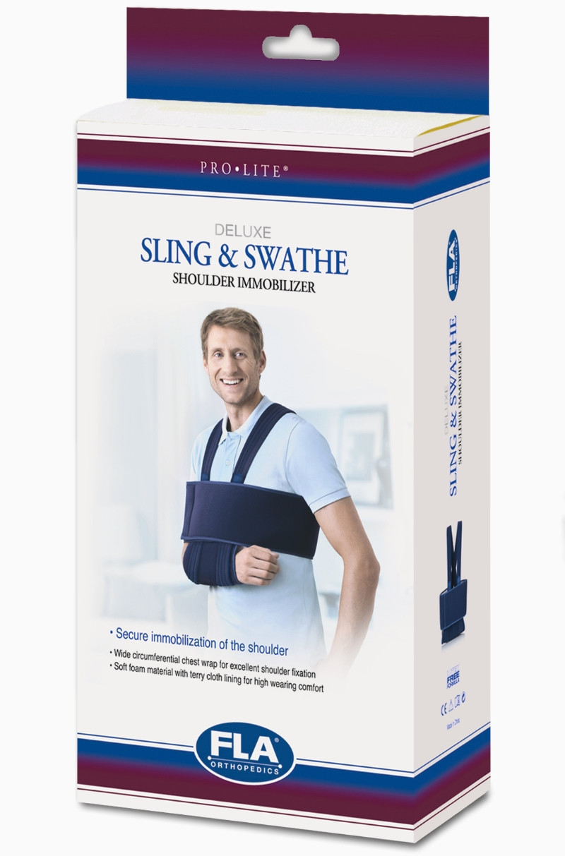 Deluxe Arm Sling and Swathe Shoulder Immobilizer ProLite Operation Surgery Pain