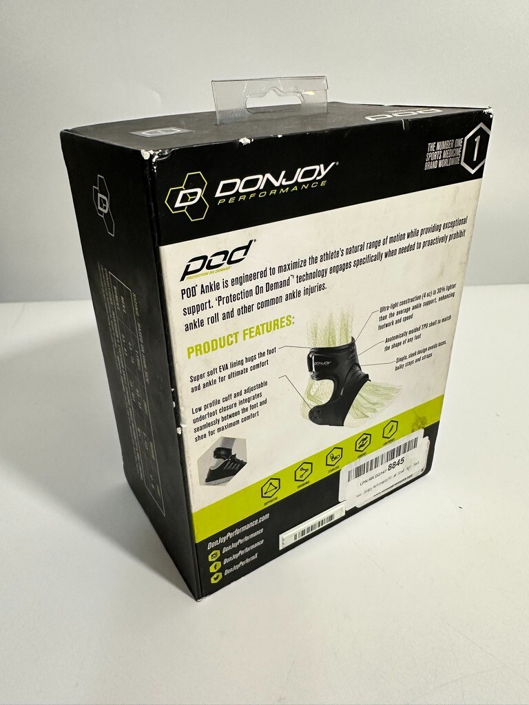DonJoy Performance Pod Ankle Brace (Right/Large/Black)