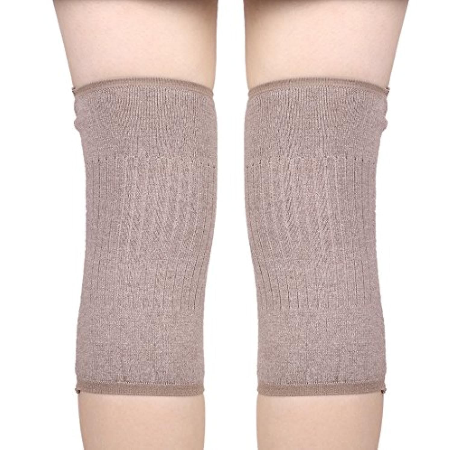Knit Cashmere Knee Warmers Sleeping Supports Brace Soft Sleeve Wrap