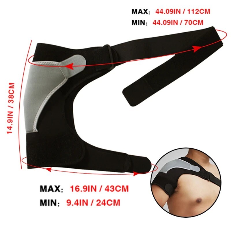 Shoulder Brace Stability Rotator Cuff Support Sports Injury AC Joint Protection