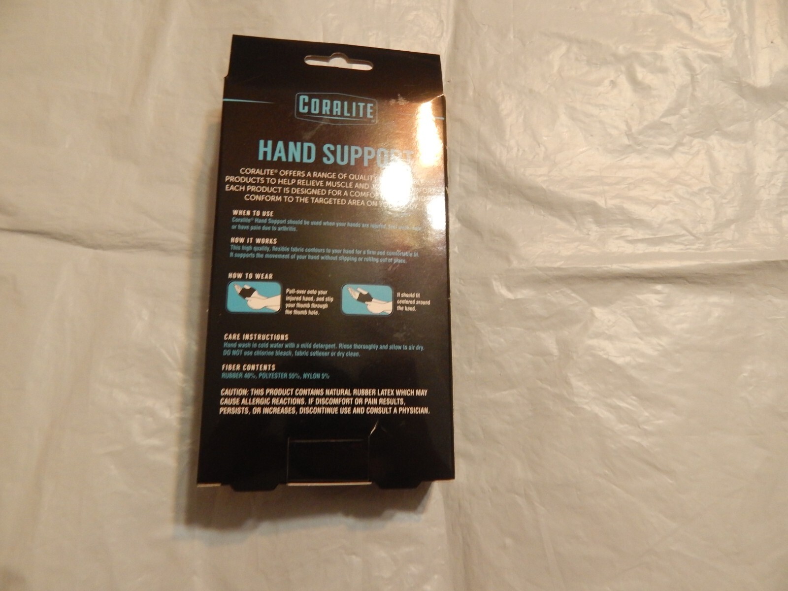CORALITE HAND SUPPORT ADVANCED PROTECTION 6.75″ TO 7.5″