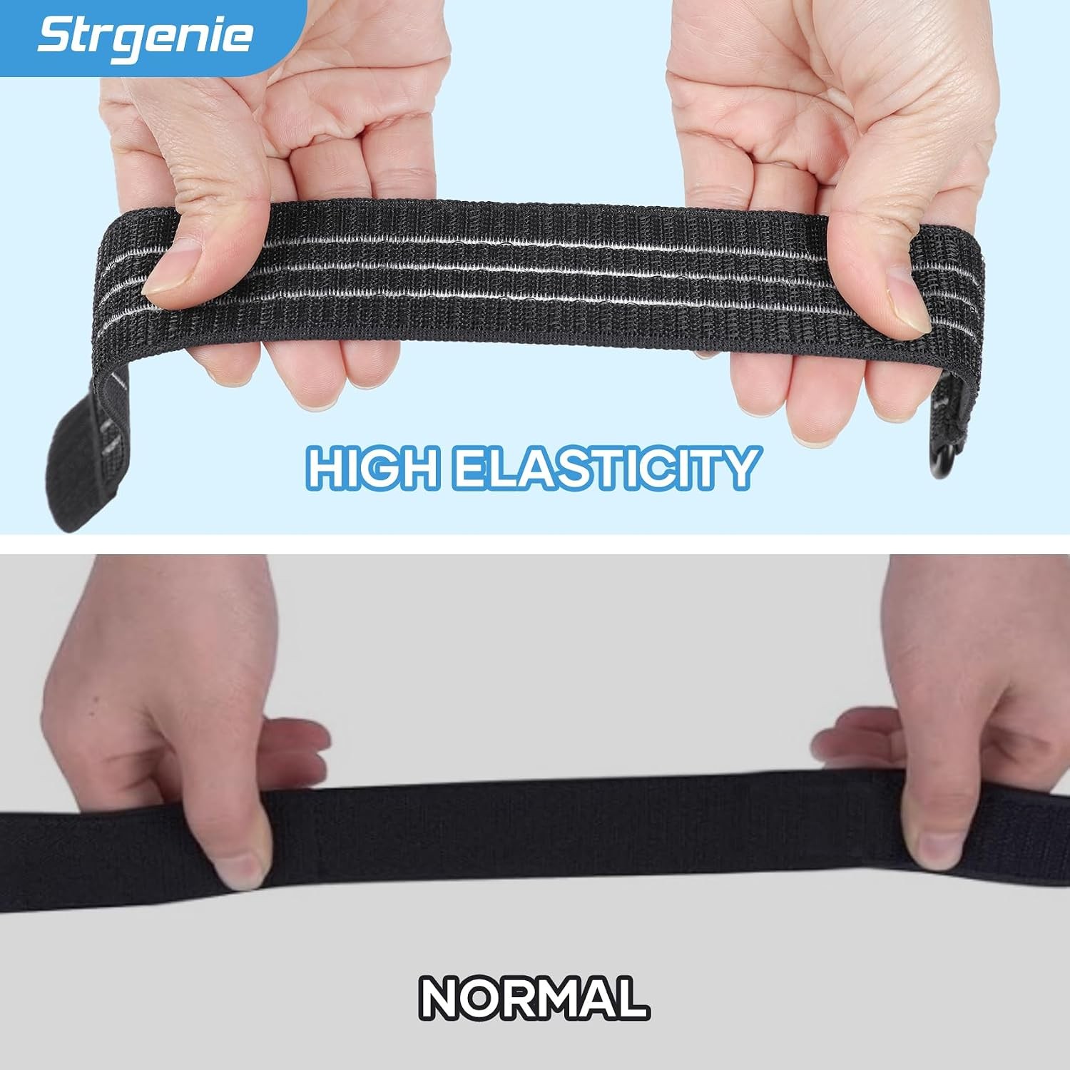 Boot Straps Adjustable Elastic Pant Leg Straps For Biking Fishing Hiking Wading