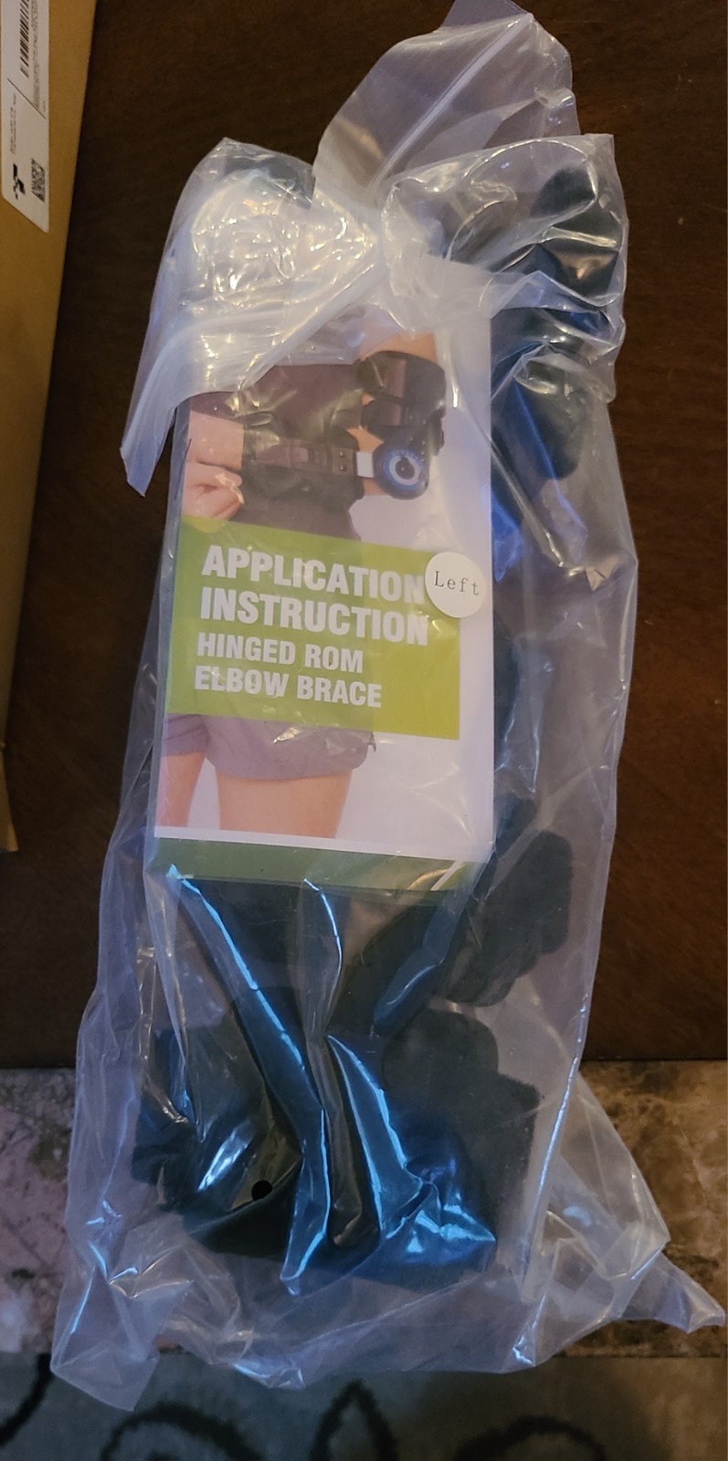 Orthomen Hinged ROM Adjustable Elbow Brace Stabilizer. Left Arm. NEW IN BOX