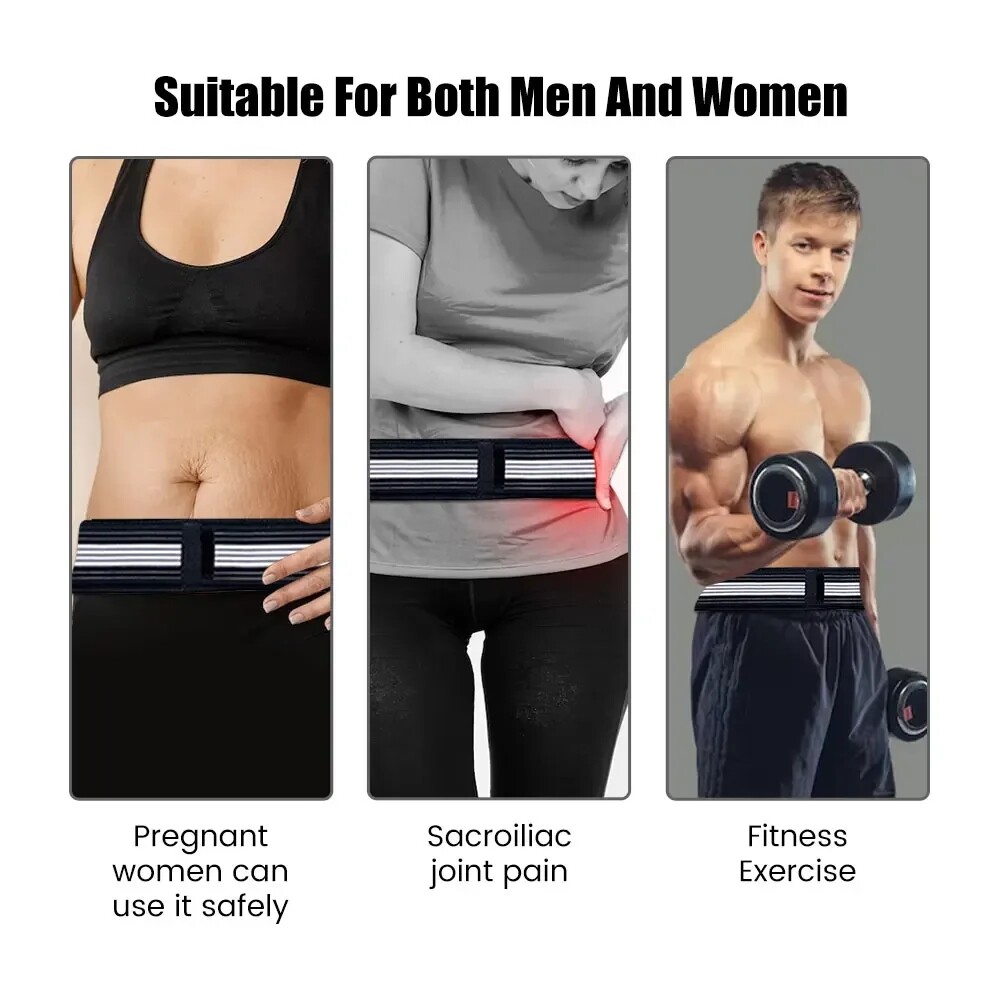 Sciatica Belt Sacroiliac Hip Band Sciatic Lower Back Si Joint Pelvic pain Relief