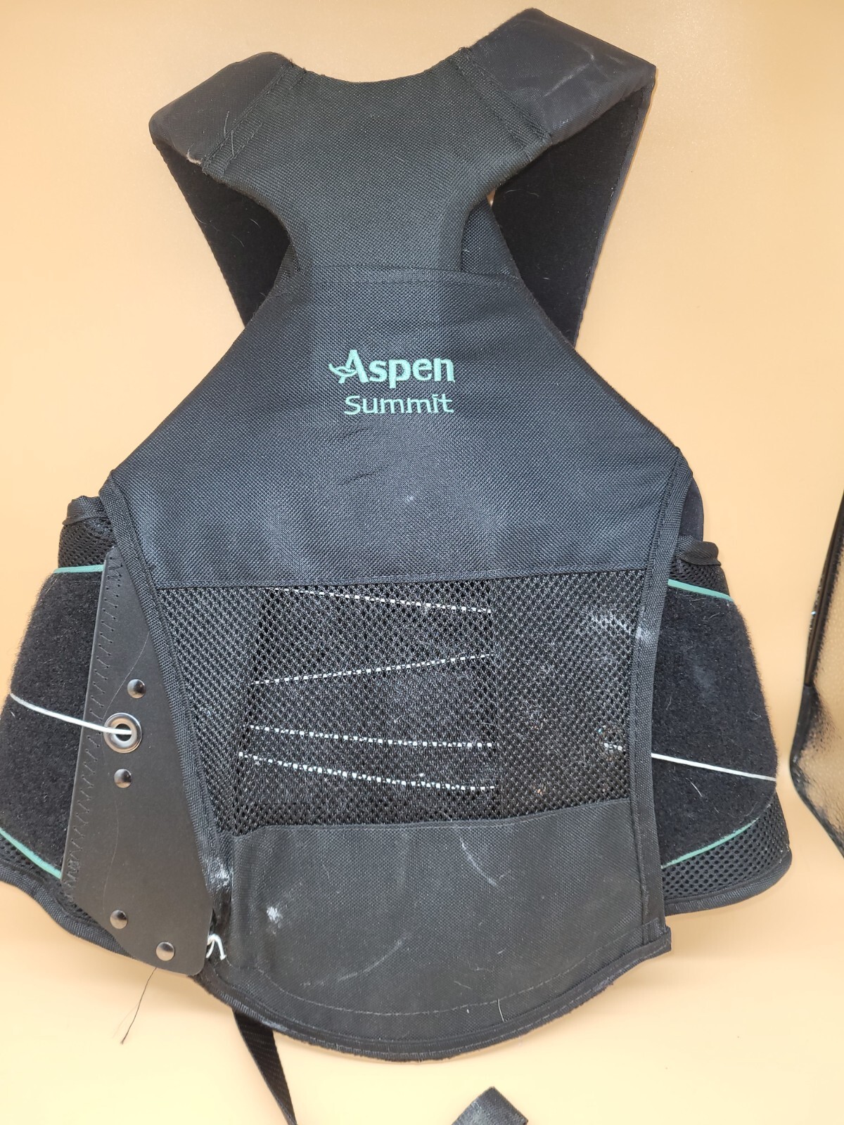 Summit 631 Lumber Support Back Brace Black Size Small by Aspen Medical
