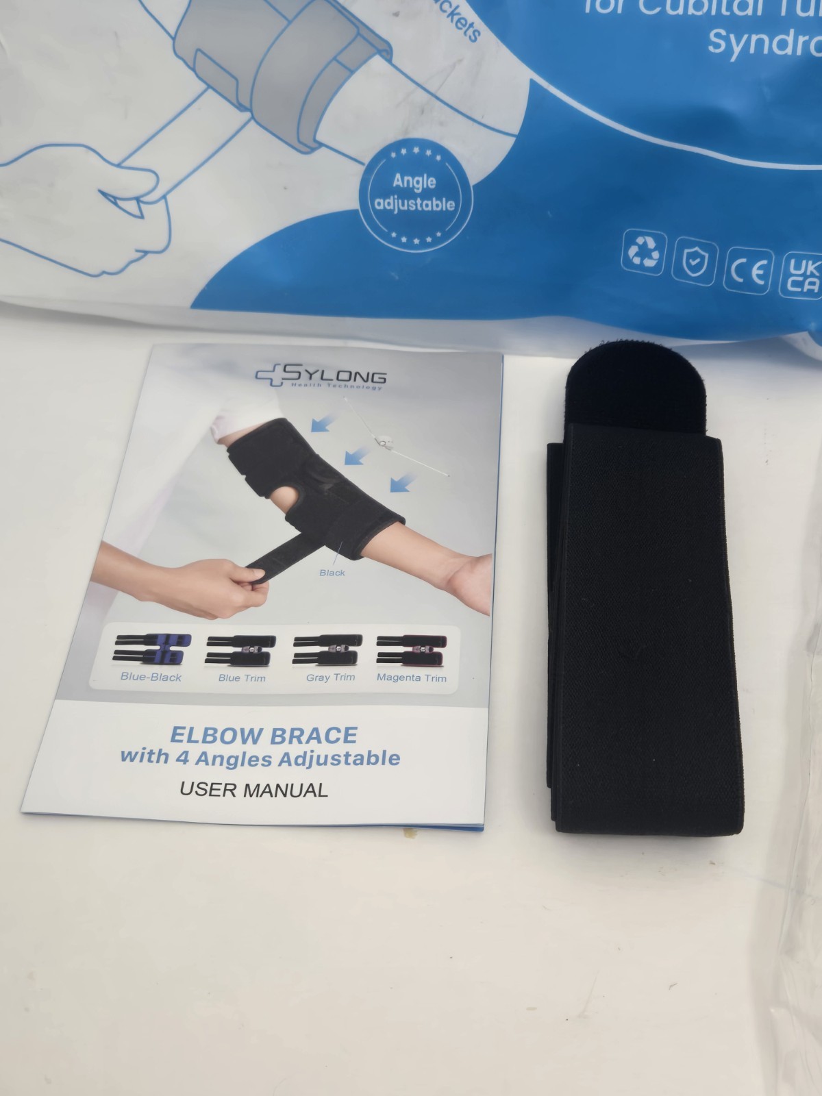 SYLONG Elbow Brace Splint Cubital Tunnel Syndrome Support Large