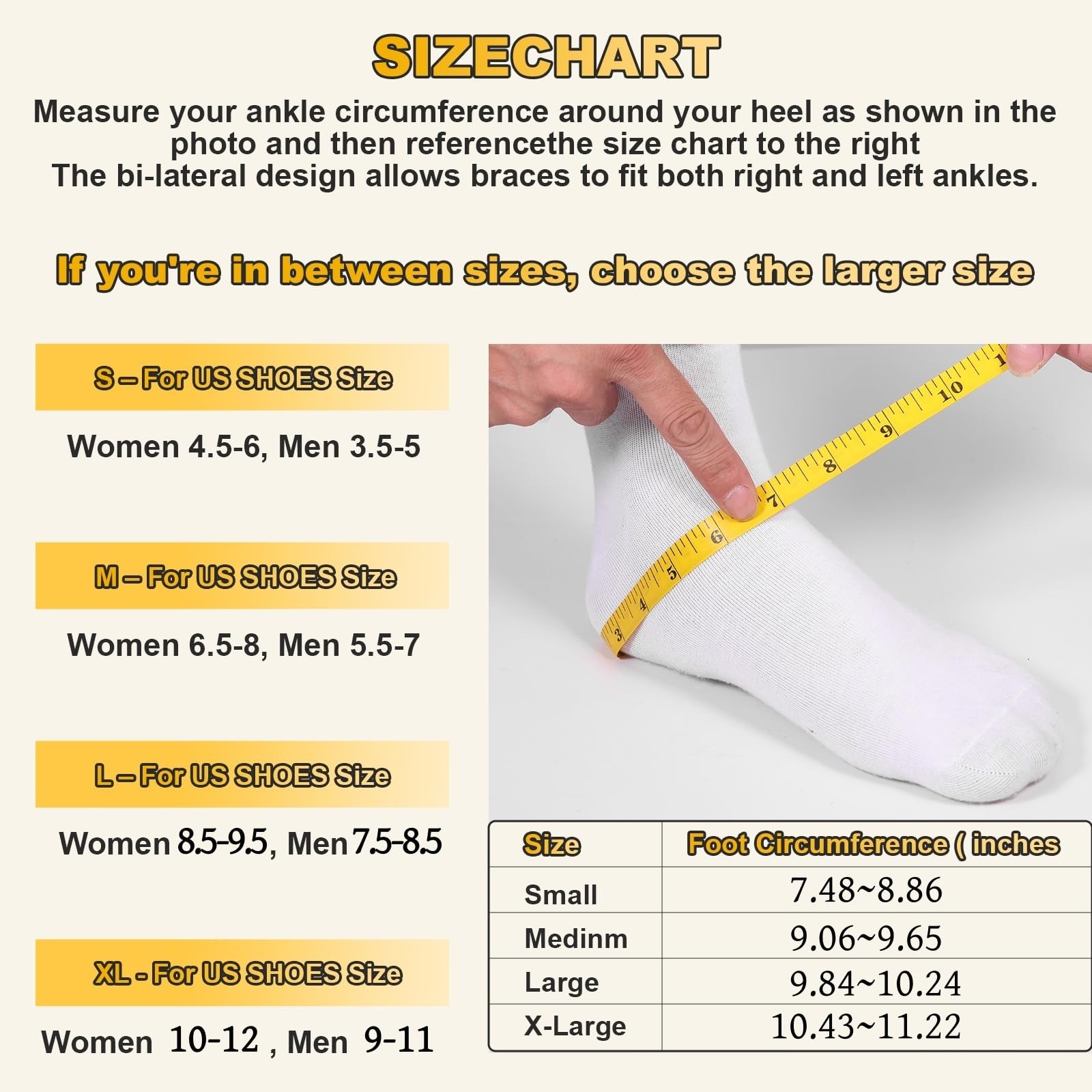 AFO Foot Drop Brace, Ankle Foot Orthosis for Men Women[LEFT-XL]