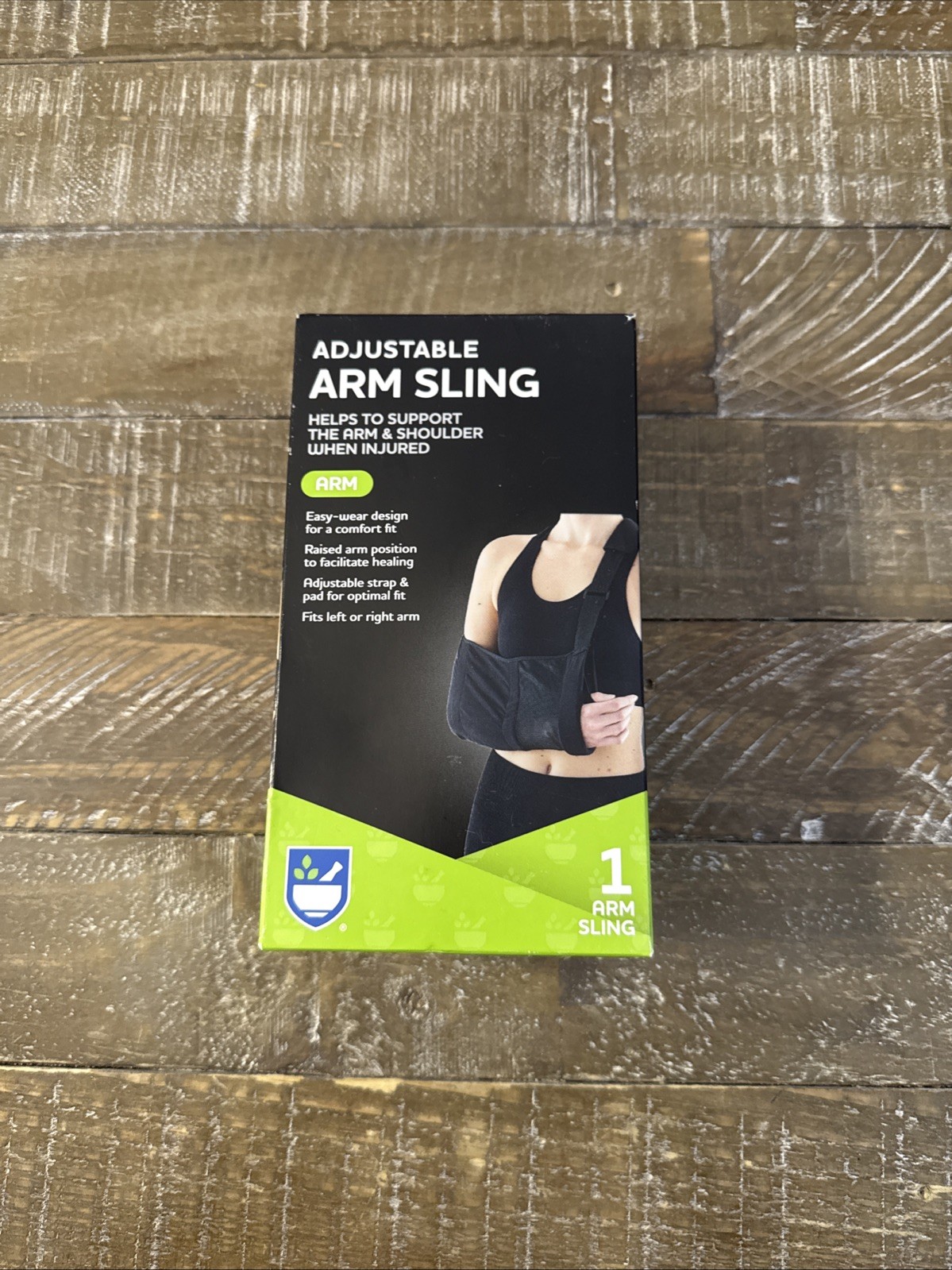 New ~~~ Adjustable Left Or Right Arm Sling Comfort Fit One Size Support