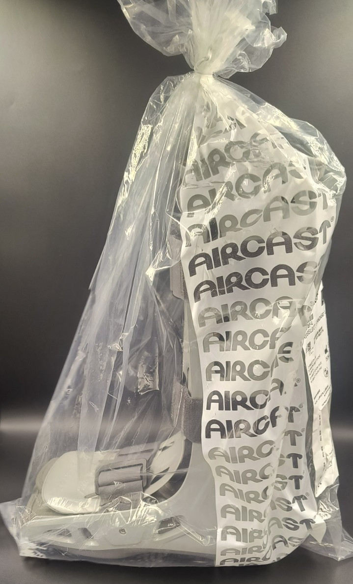 NEW Aircast AirSelect Standard Walking Boot Brace LARGE R/L Foot