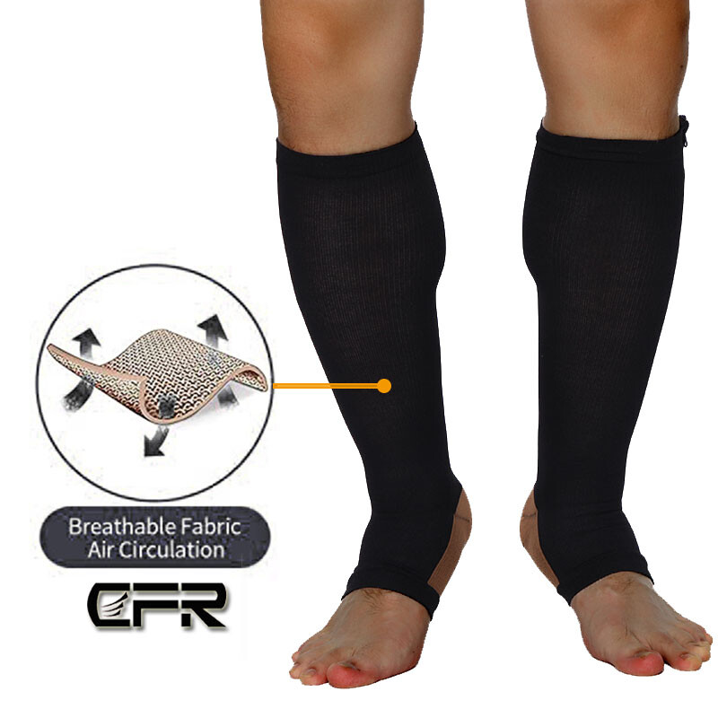 Sports Stretchy Vital Socks Circulation Recover Compression 20-30mmHg Men Women