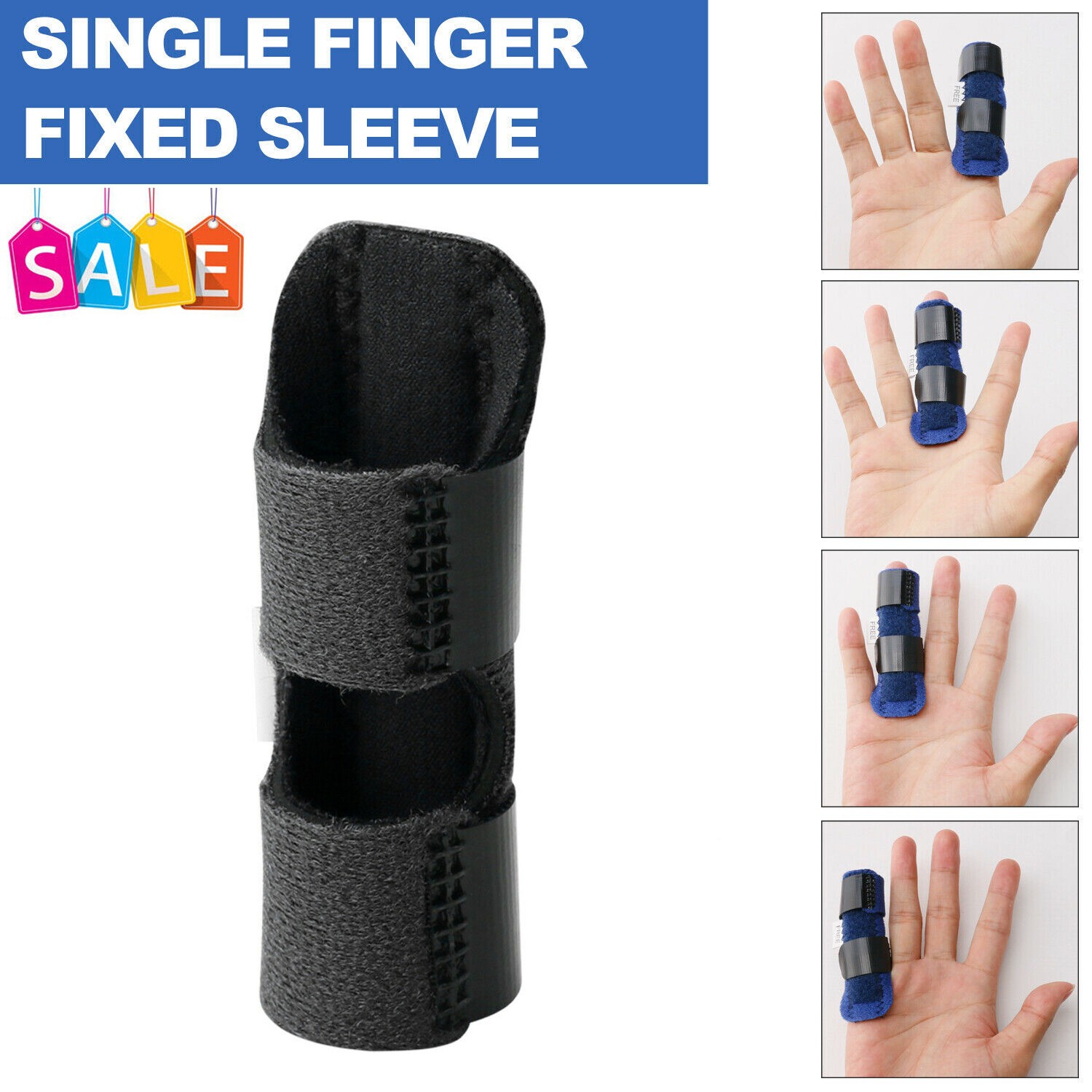 Adjustable Trigger Finger Splint Straightener Corrector Brace ,Support Protector