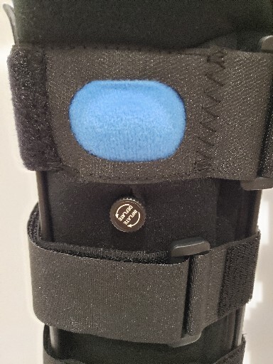 United Ortho Air Cam High Top Walker Fracture Boot – Size Medium Black