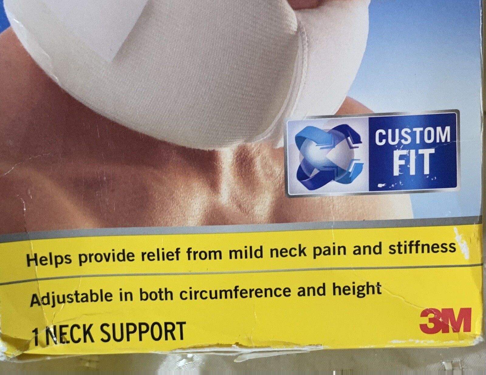 FUTURO Soft Cervical Collar Neck Custom Adjust. Fit Moderate Support 09027